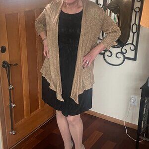 Chico's Travel Collection Luciana Knit Sweater Jacket